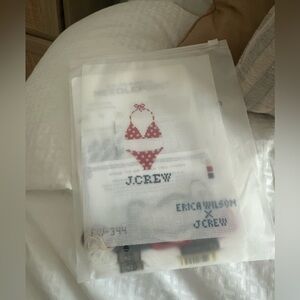 J. Crew needlepoint canvas